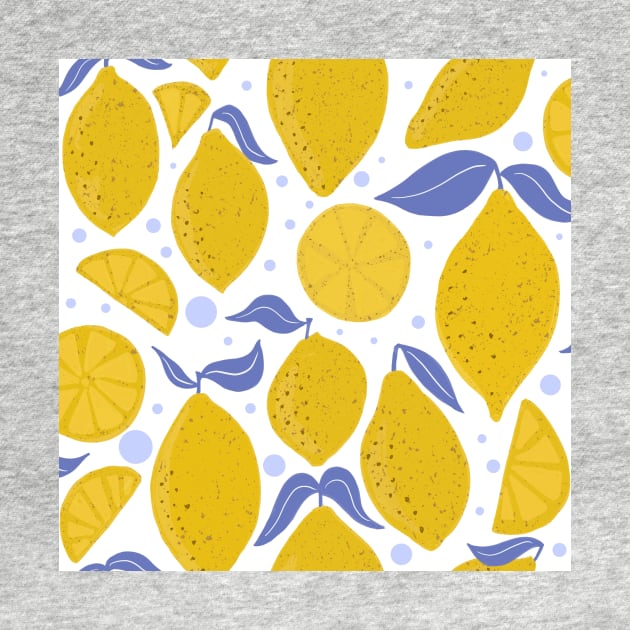 Lemon pattern by Papergrape